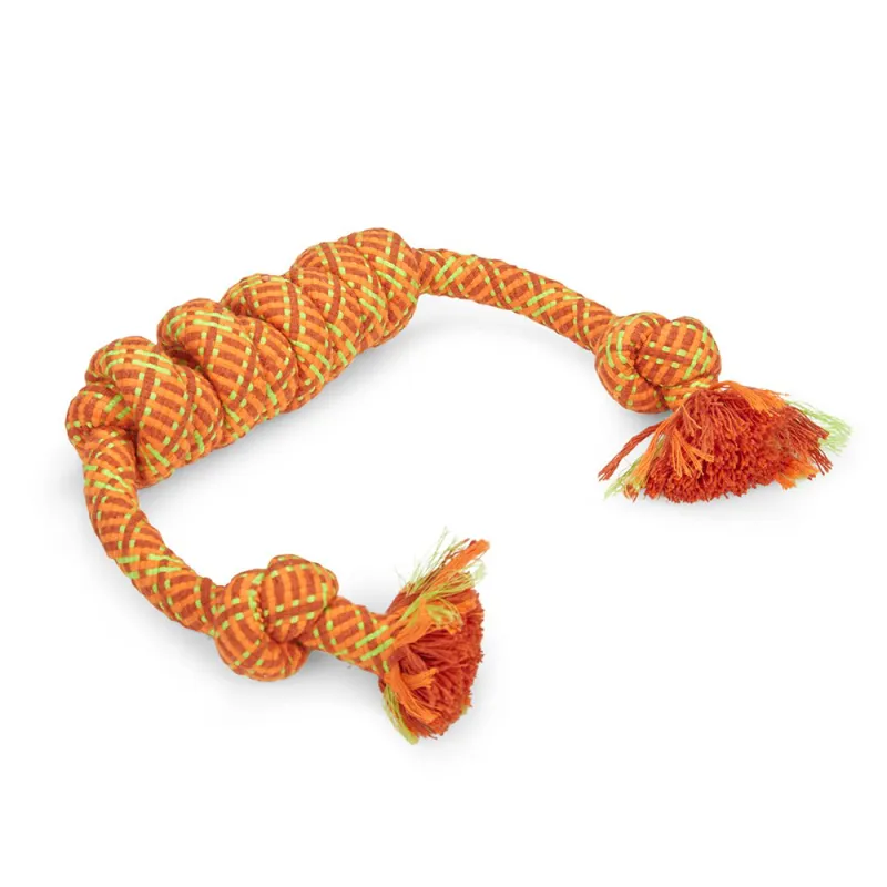 Petface Outdoor Paws Hi-Vis Rope Dog Toy-1